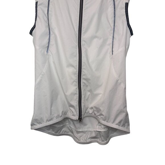 MEC women's white cycling full zip vest size M - Picture 5 of 11